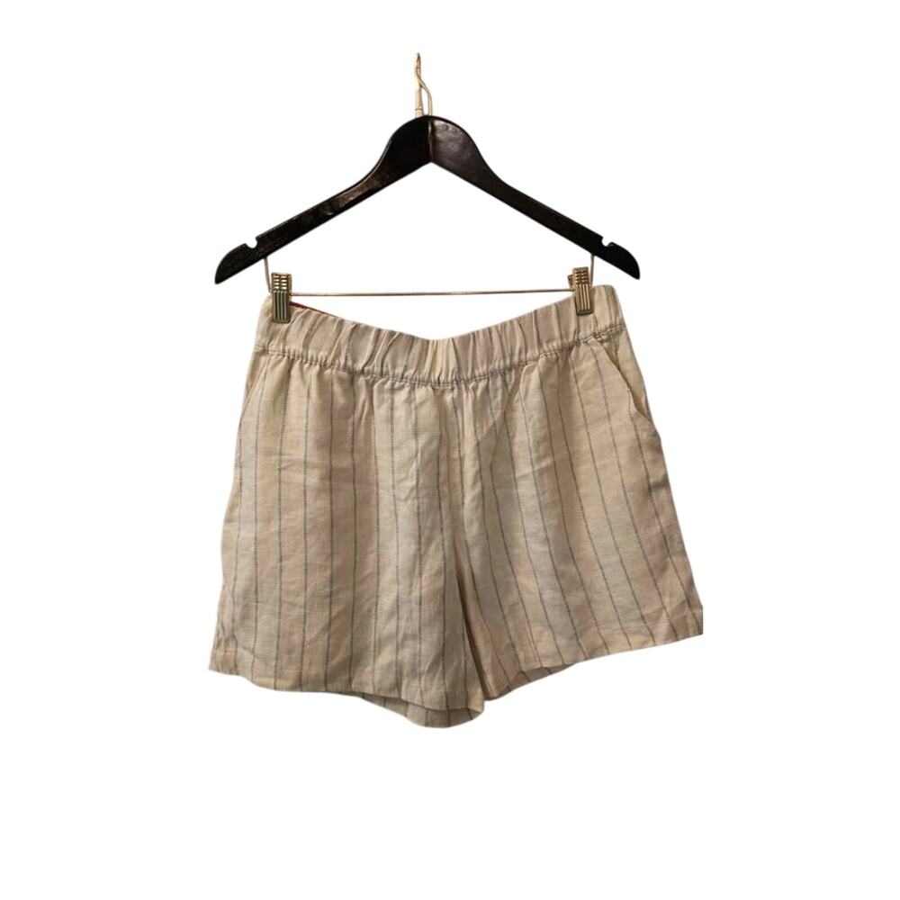 New BLANKNYC Linen Blend Striped Shorts Women's Size M